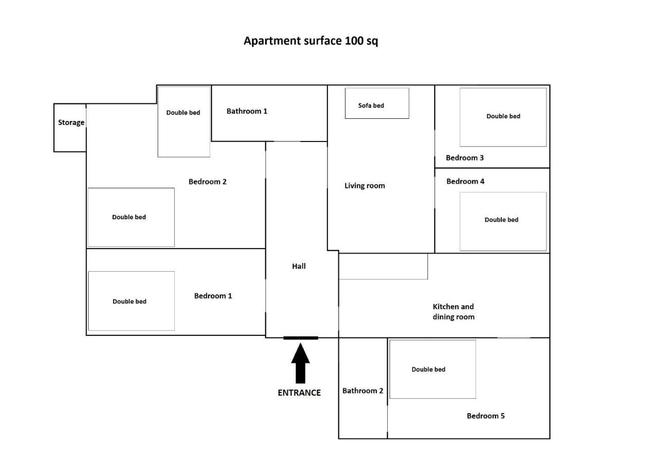 Top Location Apartments Topolowa Street Красков Екстериор снимка